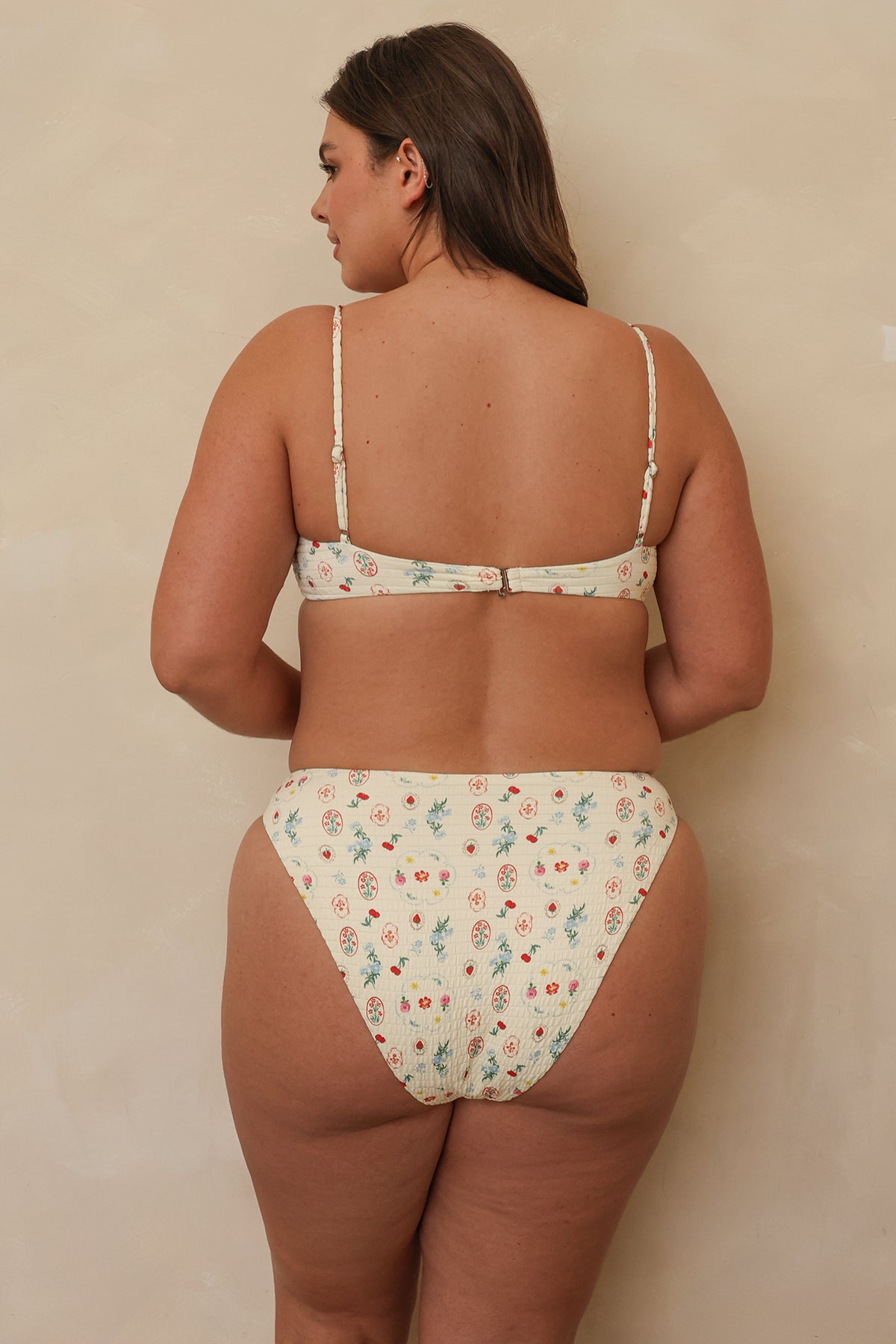 Seashore High Waist Cheeky Bikini Bottom - Image 8