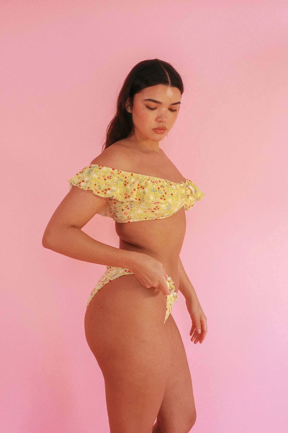 Urban Daisy Bandeau Cheeky Set - Image 7