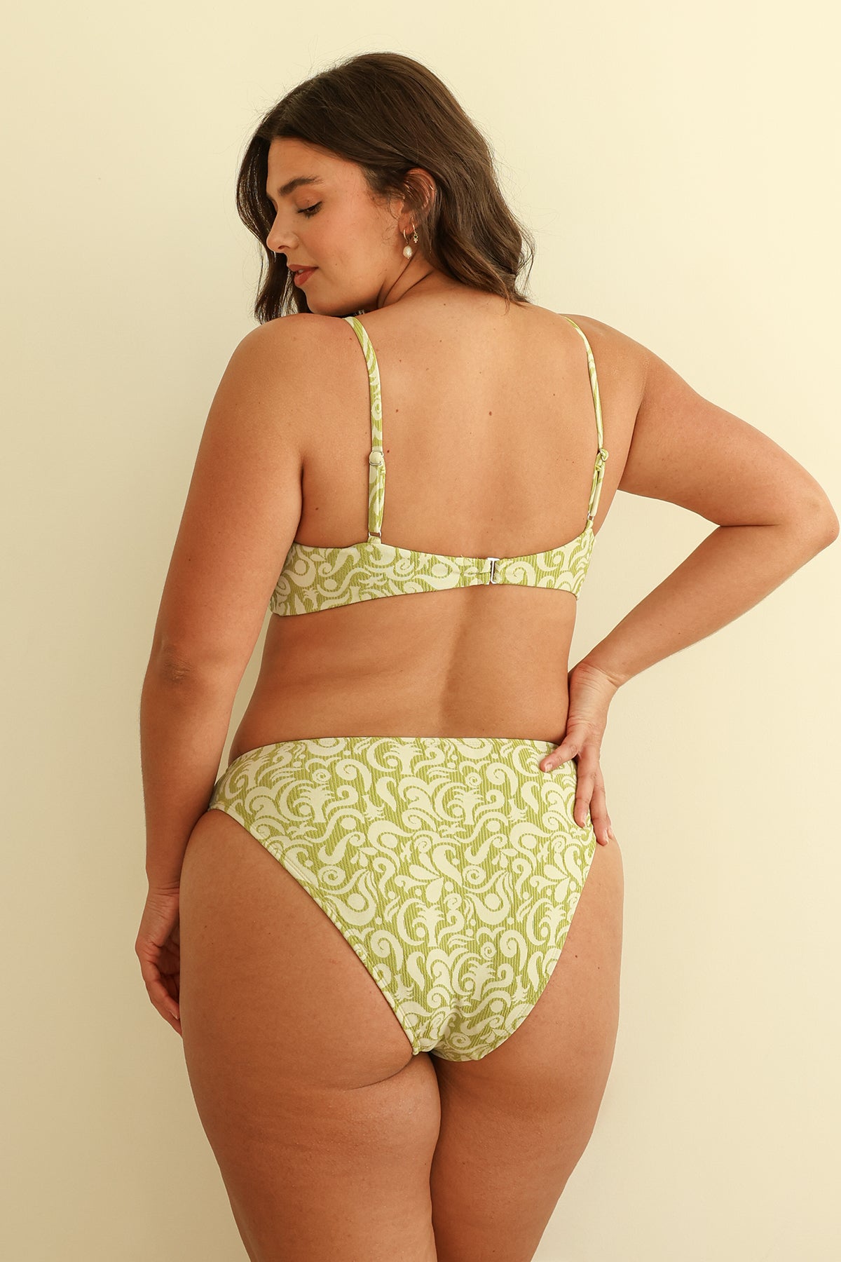 Zen Knotted Triangle Bikini Top - Image 3