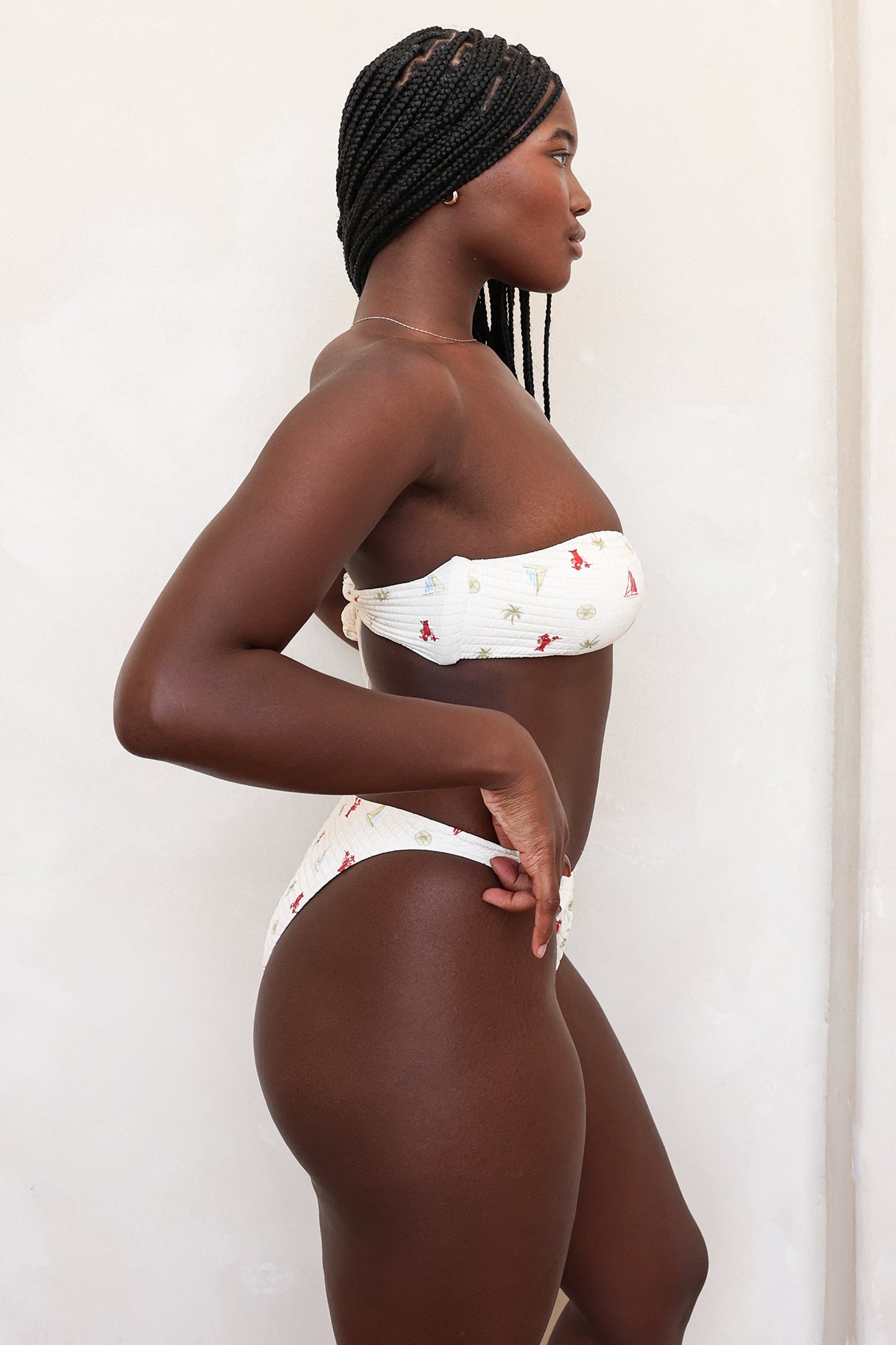 Lotus Bandeau Bikini Top - Image 8