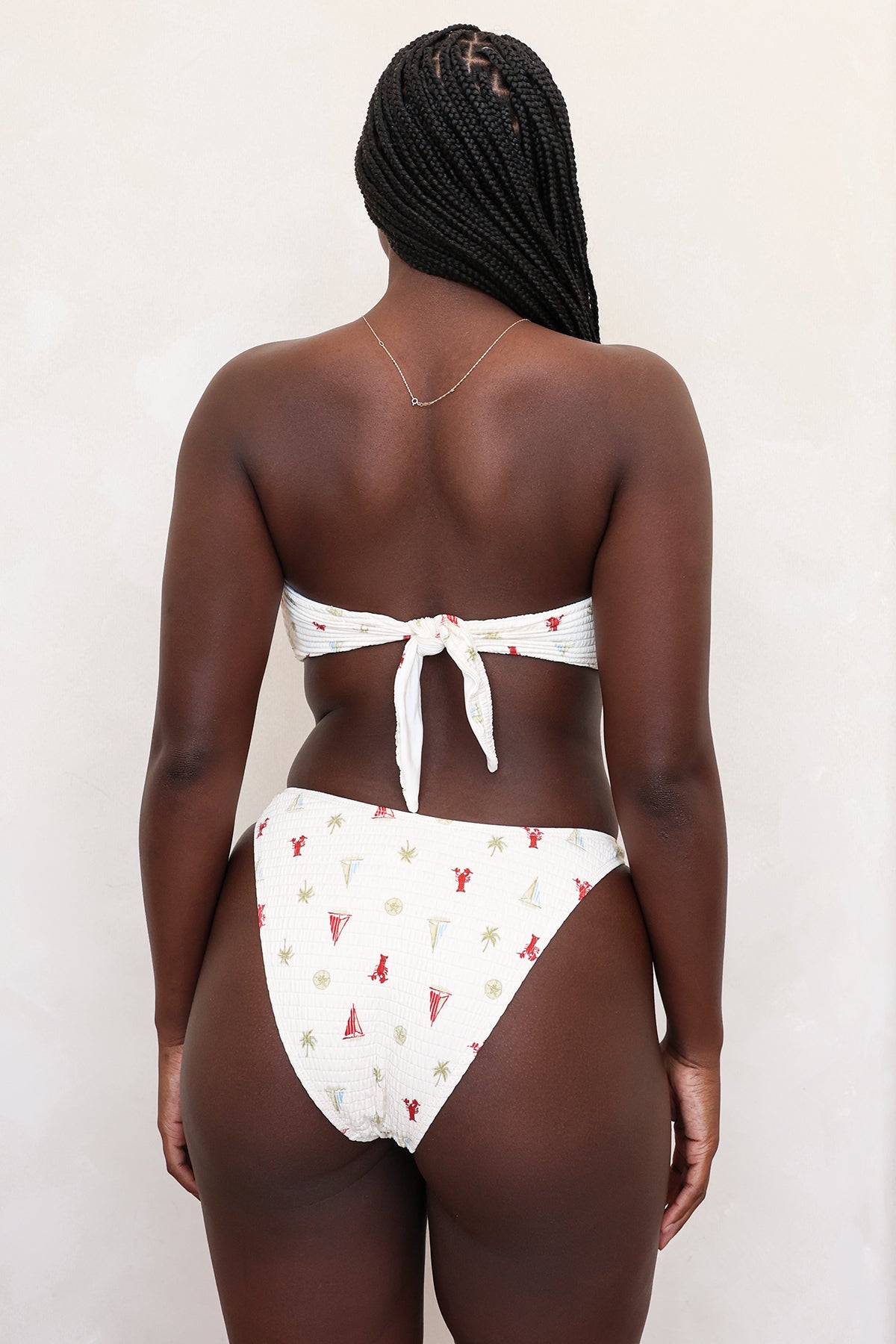 Lotus Bandeau Bikini Top - Image 9