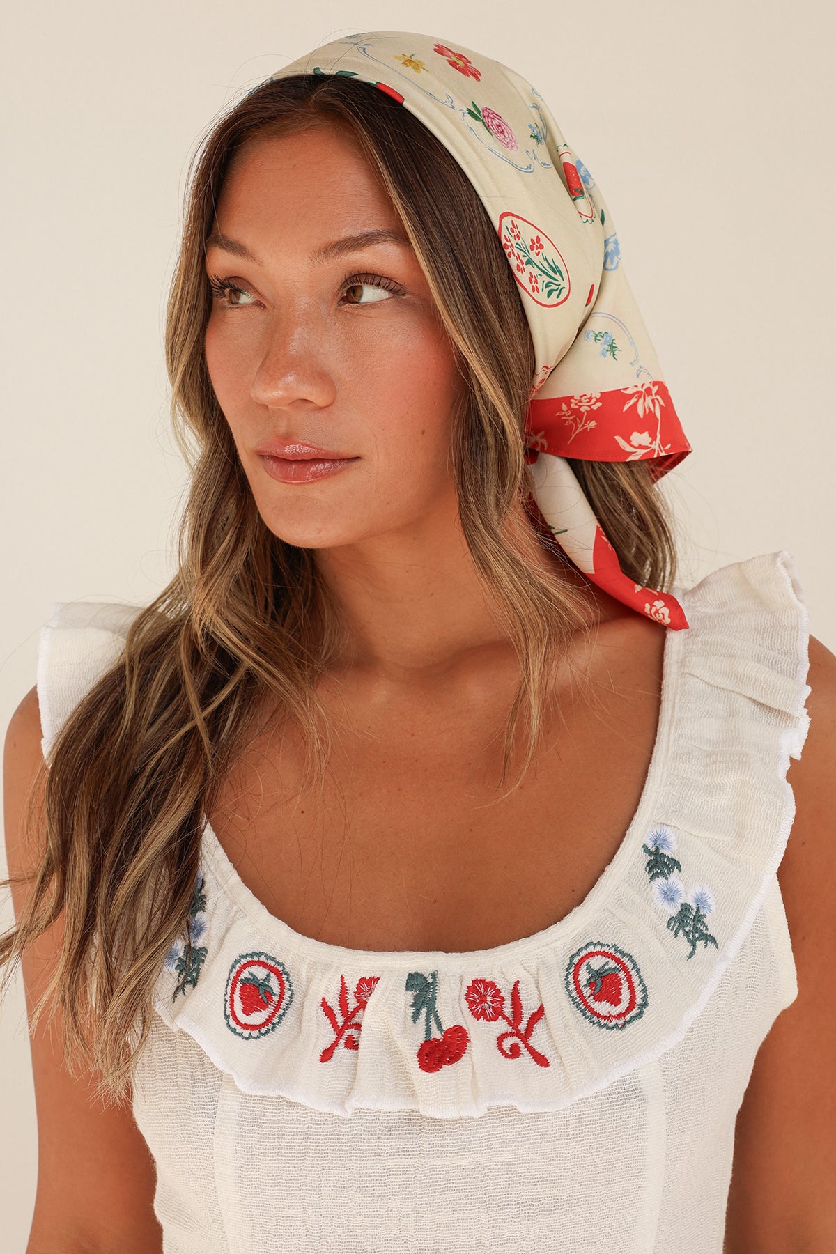 Alternative view of Silk Scarf